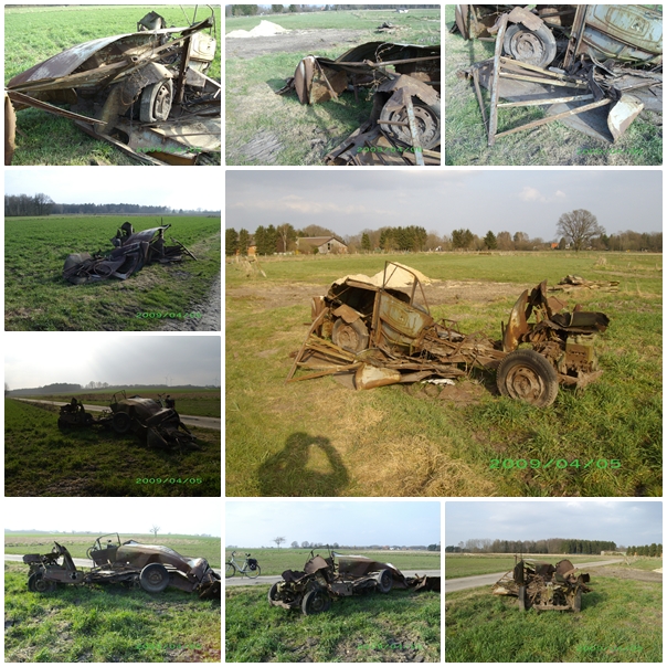 Autowrack bei Hermannsburg I
