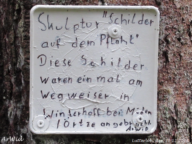 Schilder am Pfahl (2)