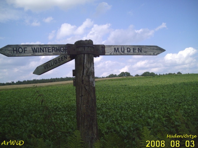 Wegweiser Hof Winterhoff II