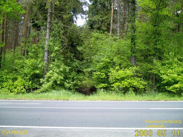 Durchgang zur Schutzhütte 2008