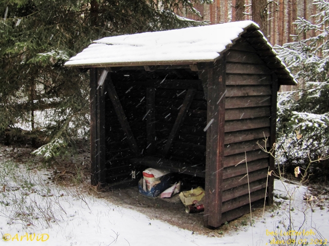 Ehemailge Schützhütte Grüner Weg 2012 (3)