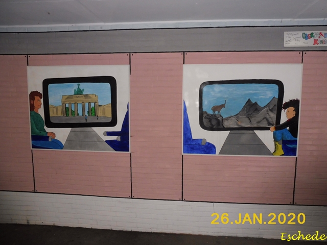 Kunstwerke im Tunnel Eschede 2020 (12)