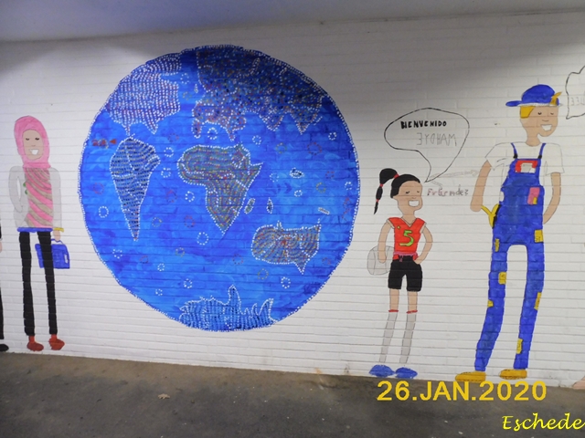 Kunstwerke im Tunnel Eschede 2020 (3)