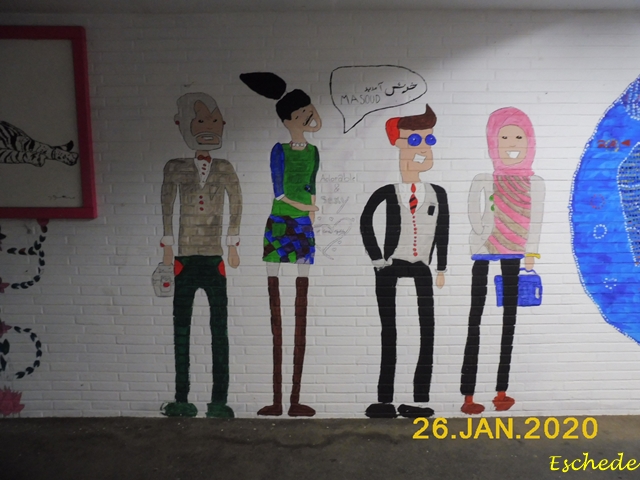 Kunstwerke im Tunnel Eschede 2020 (4)