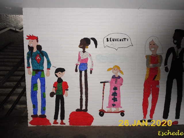 Kunstwerke im Tunnel Eschede 2020 (6)