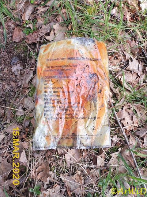 ©Schild Wald des Schweigens (1)